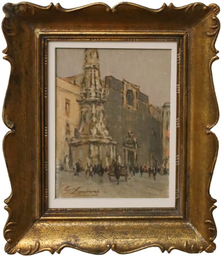 Giovanni Lomi — Napoli, Piazza del Gesù